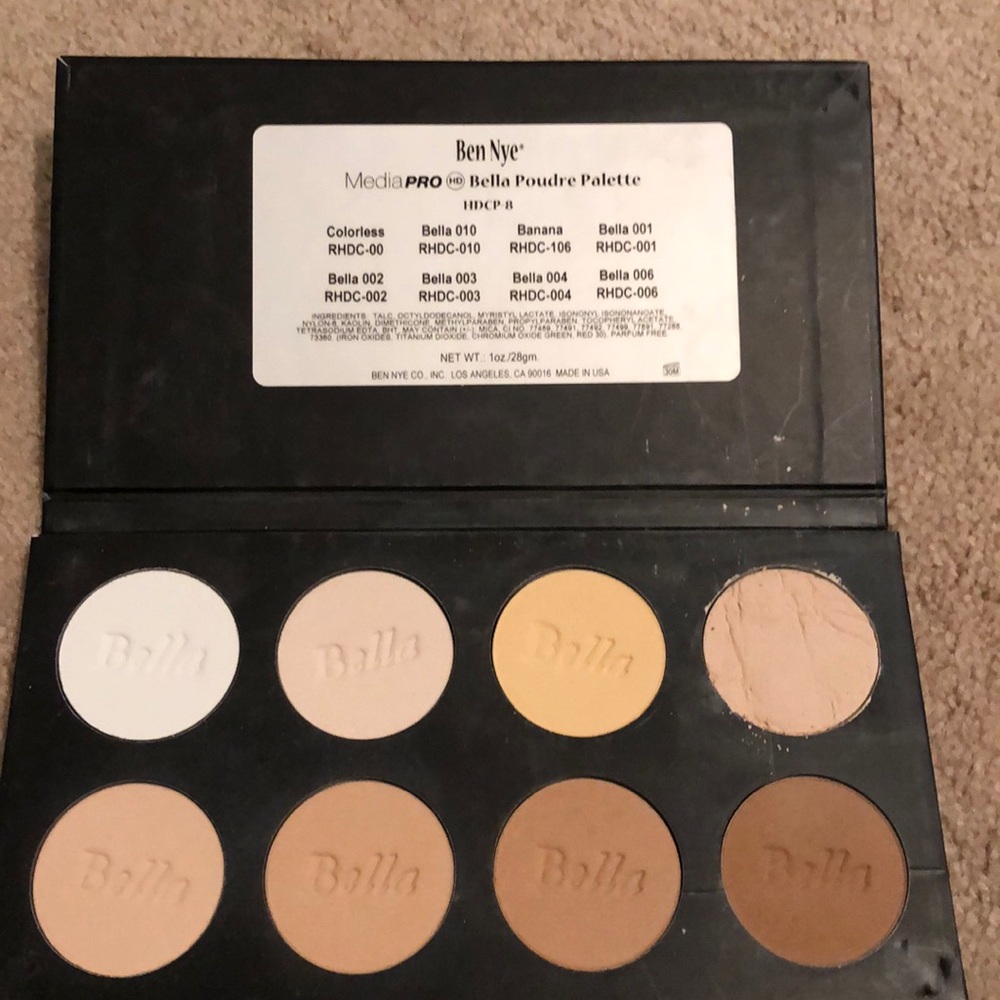 Ben nye pressed powder palette